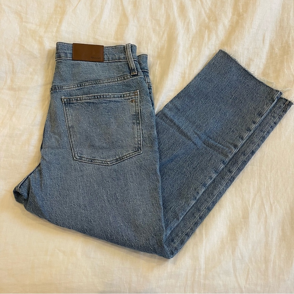 NWOT Madewell Perfect Vintage Jean in medium wash, size 28P